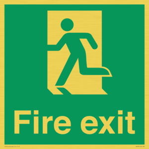 Final fire exit